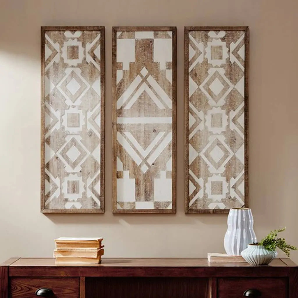 Carved Rustic Wooden Wall Art Decor Niko and Me Home Decor
