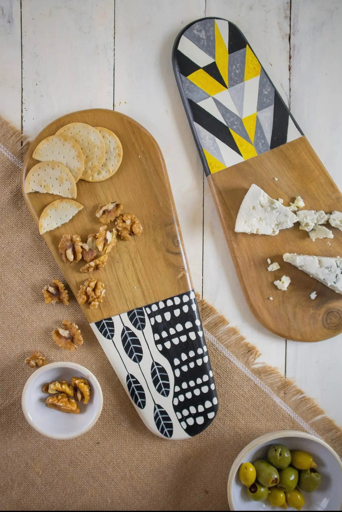 Decorative 15" Teak Charcuterie Board - Niko and Me Home Decor