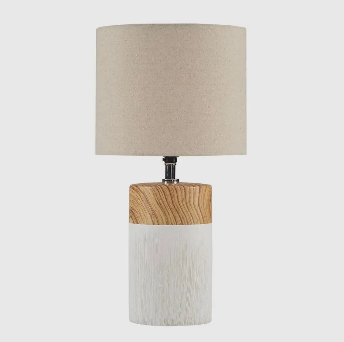 Mid-Century Wood Grain Table Lamp Niko and Me Home Decor