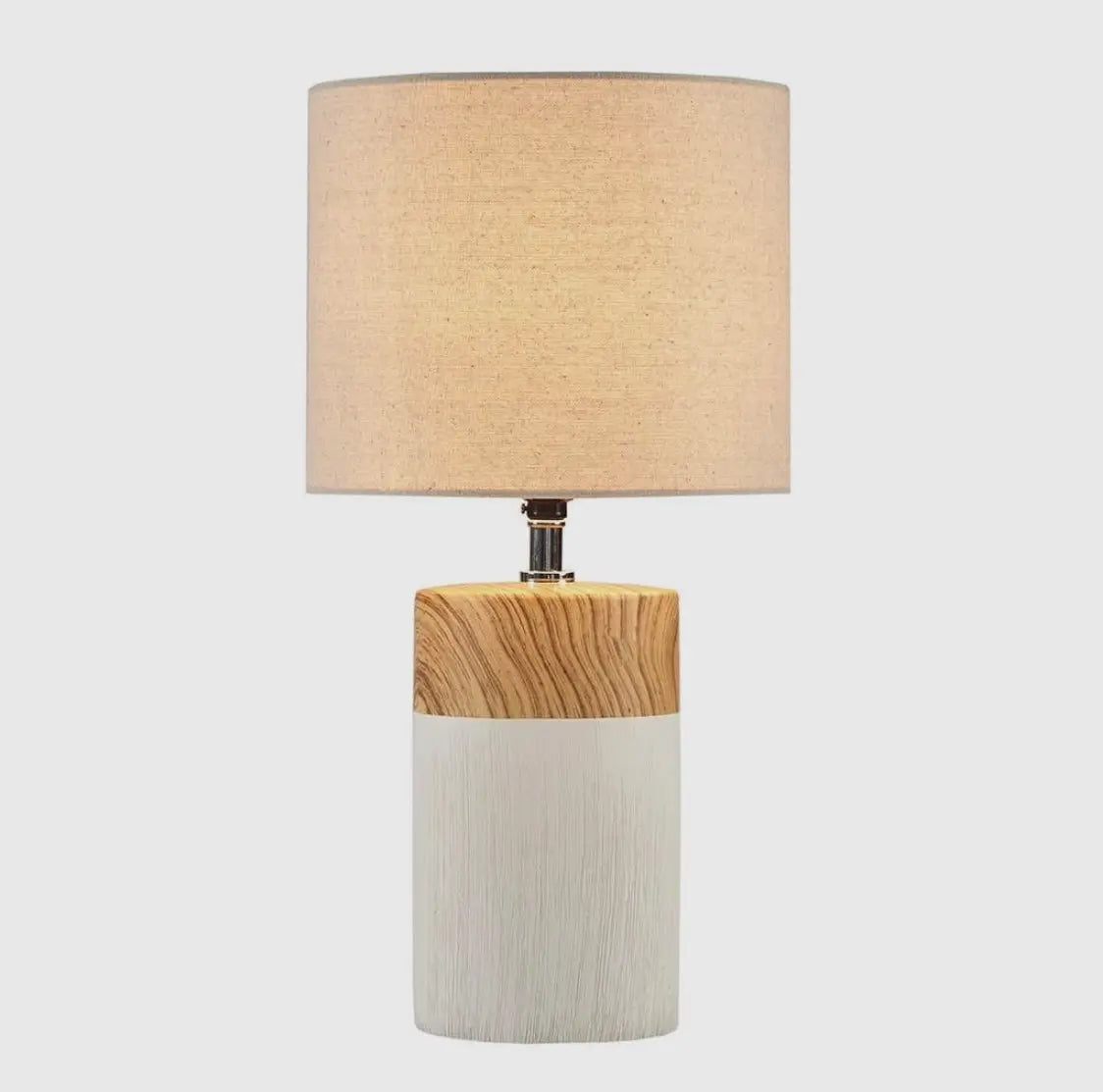 Mid-Century Wood Grain Table Lamp Niko and Me Home Decor
