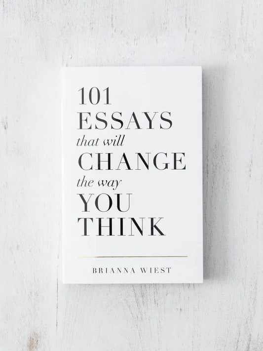 101 Essays That Will Change The Way You Think Niko and Me Home Decor