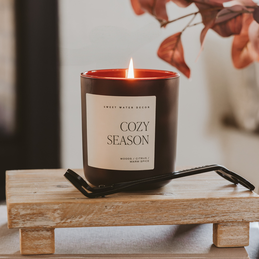 Cozy Season 15 oz Candle, Matte Jar