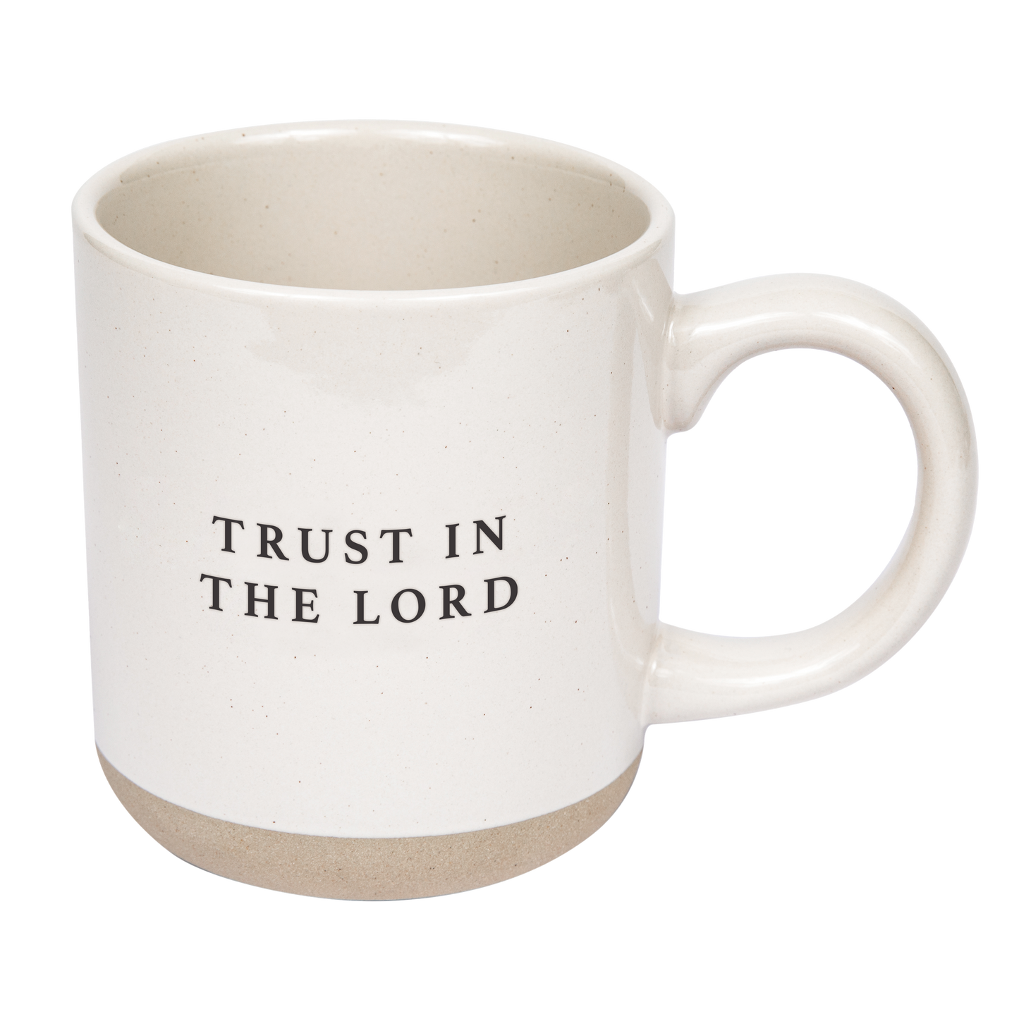 Trust In The Lord Stoneware Mug 14 oz