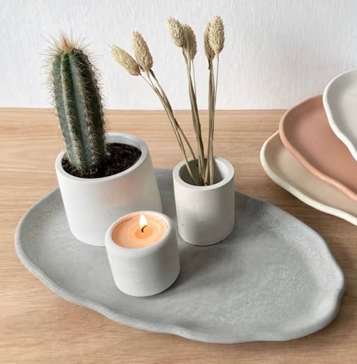 Decorative Oval Tray