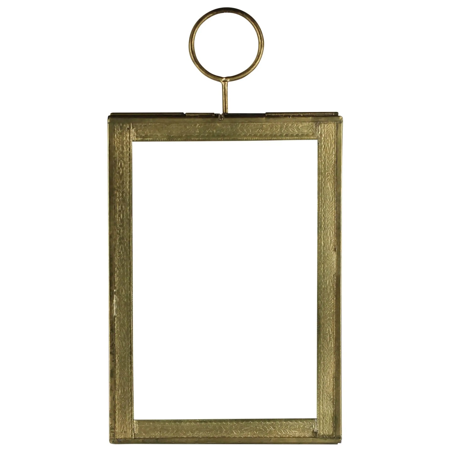 Hans Hanging Frame, Brass - 5x7 Niko and Me Home Decor