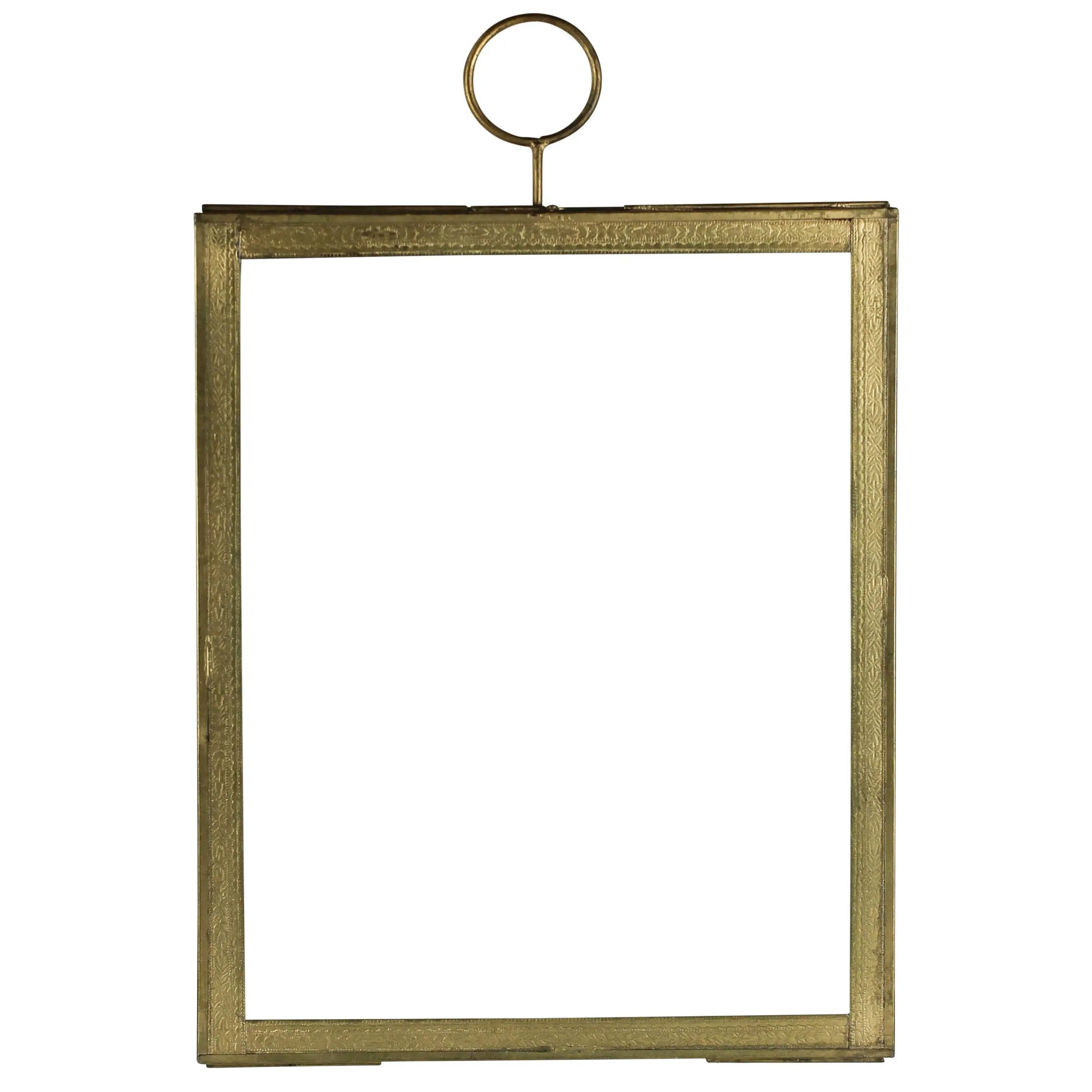 Hans Hanging Frame, Brass - 8x10 Niko and Me Home Decor