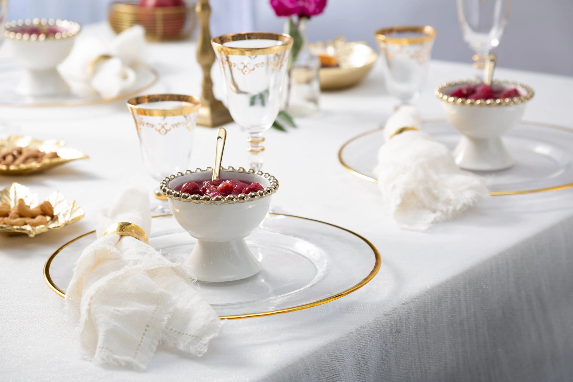White Dessert Cups (Set of 4) - Niko and Me