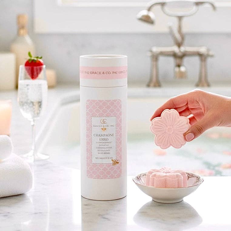 Pure Serenity, Coconut Milk & Magnesium Bath Bomb | Set of 2