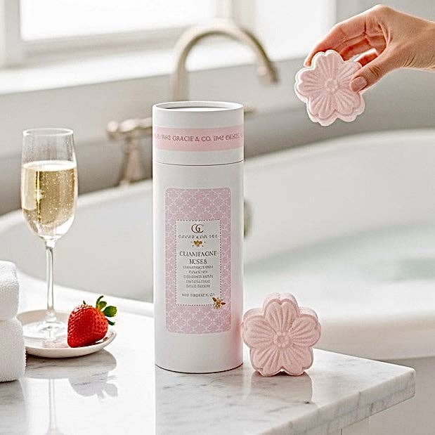 Pure Serenity, Coconut Milk & Magnesium Bath Bomb | Set of 2