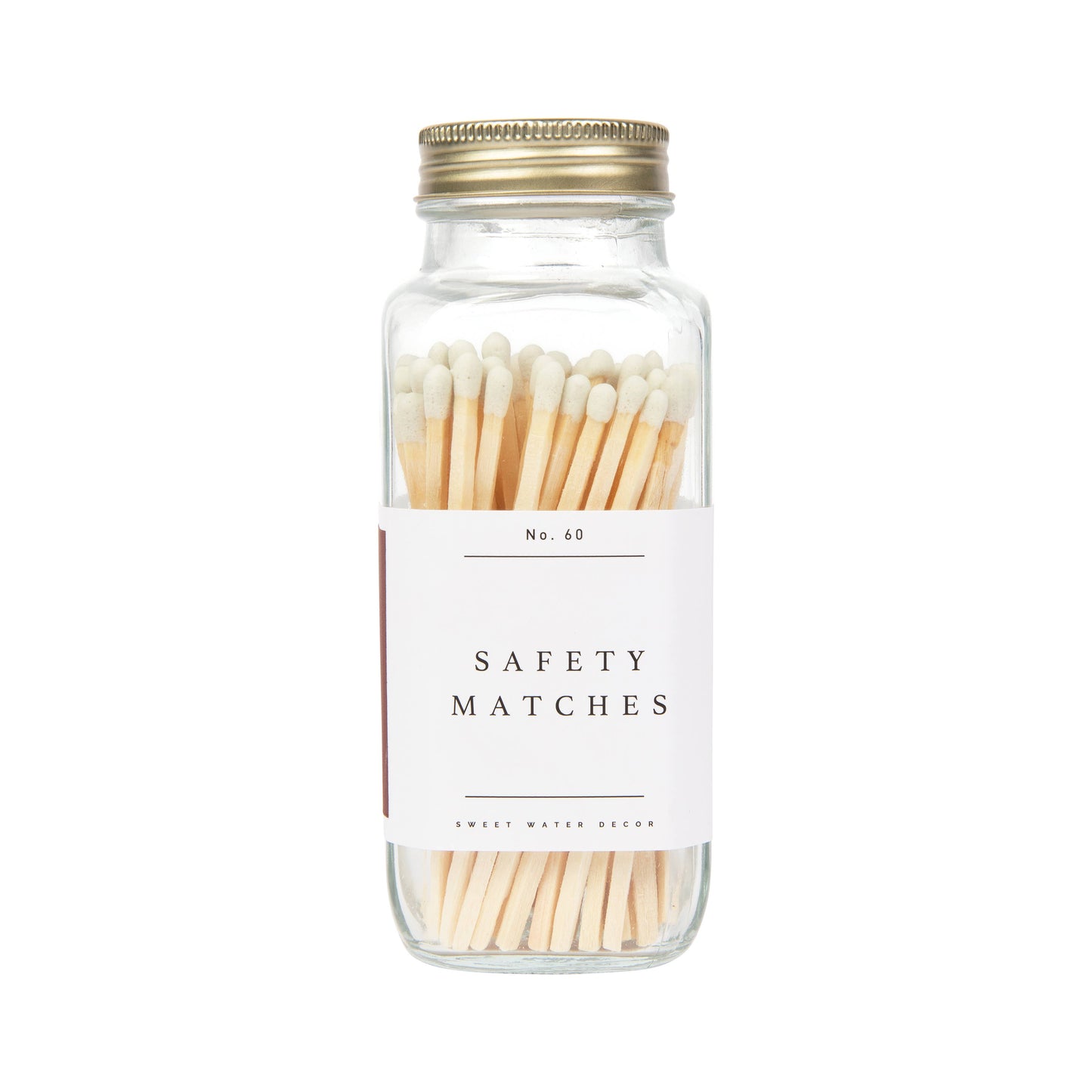 White Tip Matches in a Jar