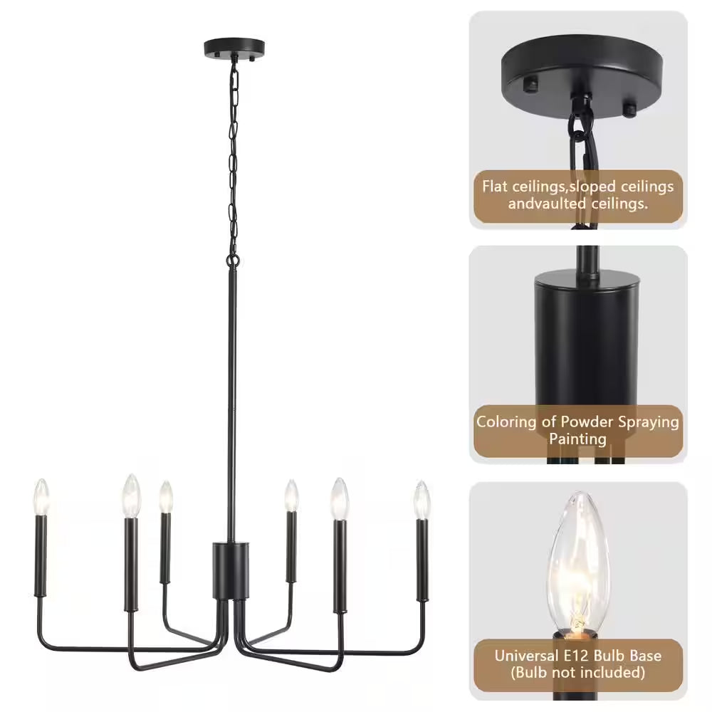 Roxsanne 6-Light Chandelier