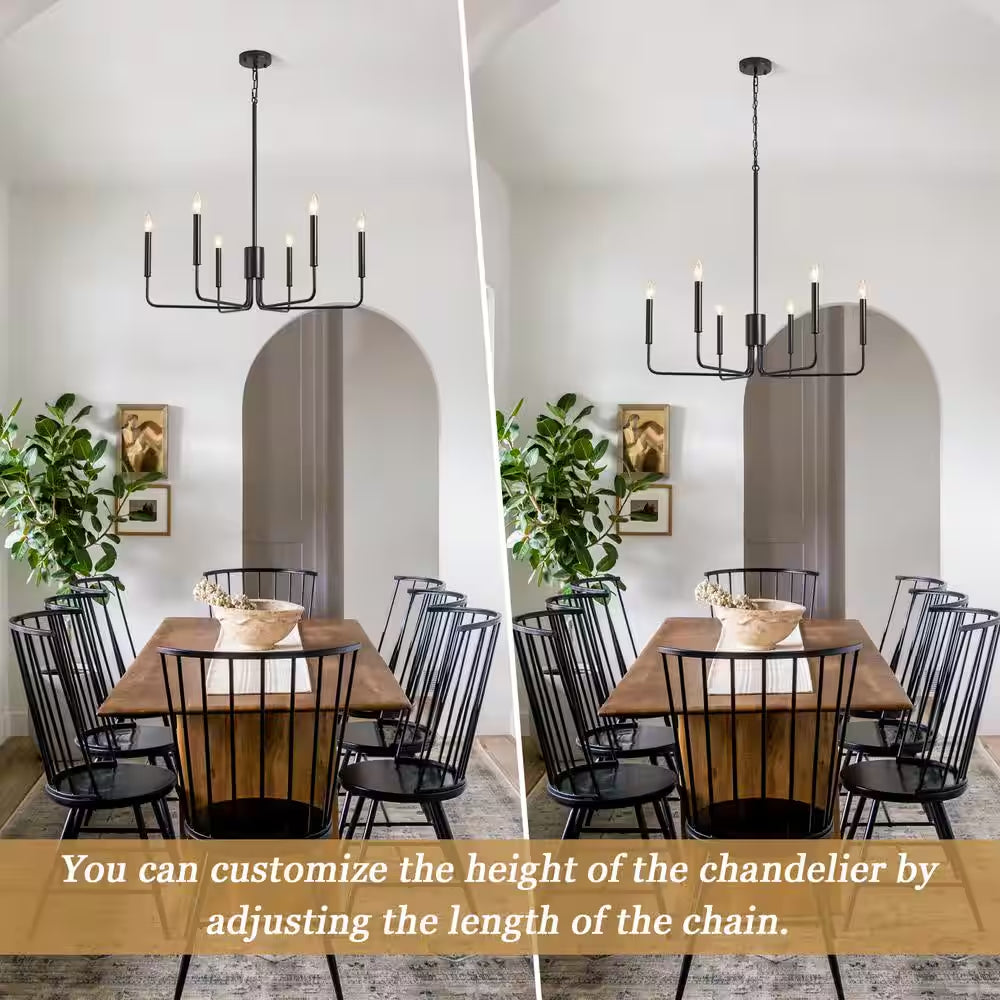 Roxsanne 6-Light Chandelier