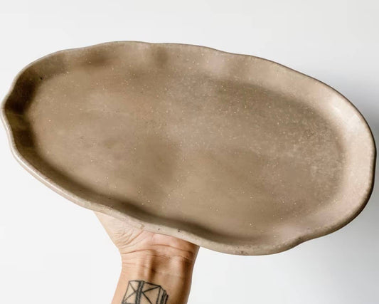 Decorative Oval Tray