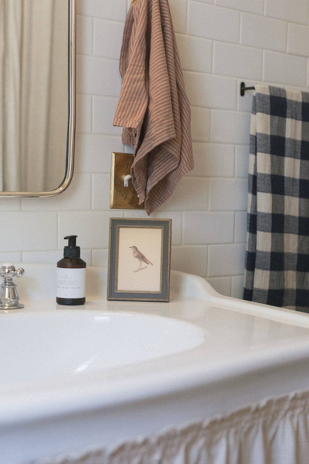 Antique Bird Framed Canvas Art 4x6